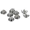 50PCS Teacup:14*7mm/0.55*0.28inch Silver Tea Cup and Teapot Charms  Bracelets