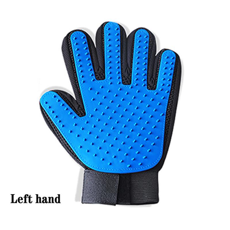 

Перчатка для удаления шерсти домашних животных, нежная щетка для ухода за кошками, массажная щетка для домашних животных, купание с длинным или коротким мехом, чистка собак