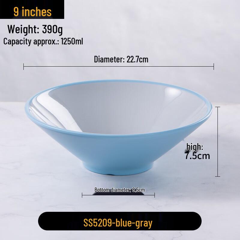 JINMEILI Nordic Style Melamine Douli Bowl