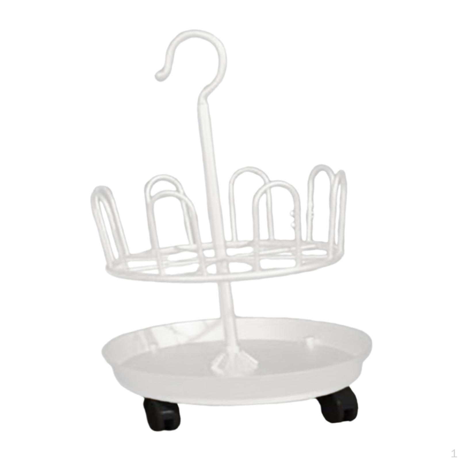 

Карусель для обуви для организации пространства в шкафу White Single Layer