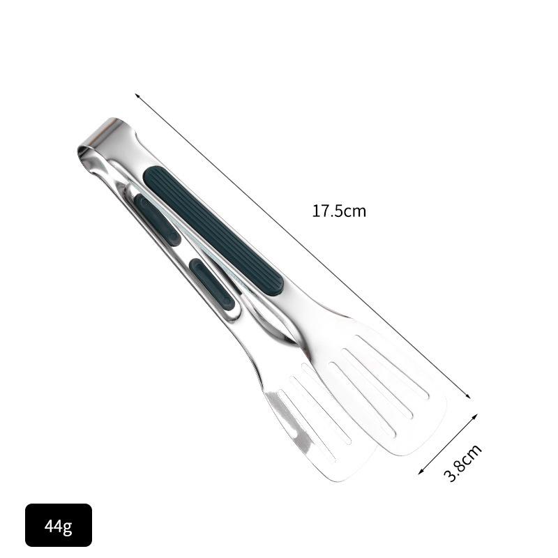Stainless Steel Anti-Scald BBQ & Roasting Tongs for Bread, Meat, and Steak - Perfect Kitchen & Baking Utensil