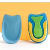 1Pair Silicone Heel Insoles Shock Absorbing Shoe Pad Plantar Fasciitis Heel Protector Foot Pain Relief Gel Cushion Self-Adhesive