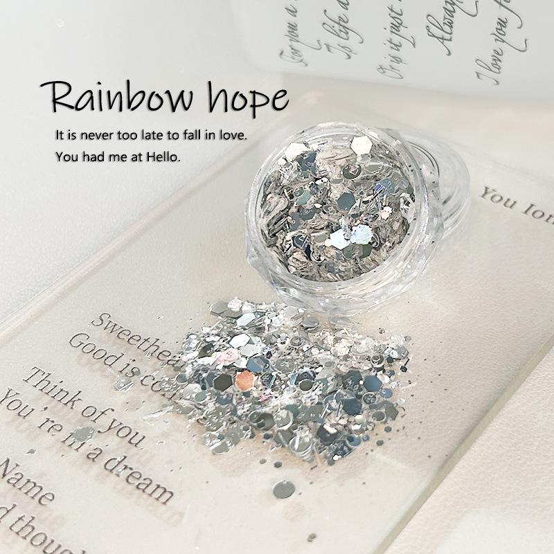 

Handmade Glitter Nail Art Pack: Wearable Nail Materials & Fingertip Decoration