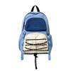 Schoolbag contrasting color outdoor sports mountaineering bag female 1011 new male college student commuting backpack light travel backpack tide