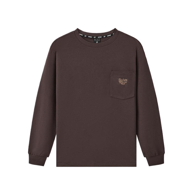 Skechers Sports Alliance Series Fashion Trend Comfortable Long Sleeve Shirt Unisex shirts L325U033-05U5 L
