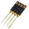 4Pcs RC Screwdriver Socket Hex Aluminium Alloy Repair Maintenance Tool Set Kit for Toy Model