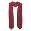 Graduation Season Satin Ribbon Sash: Solid Color Shoulder Strap for Junior High, High School, and University Ceremonies