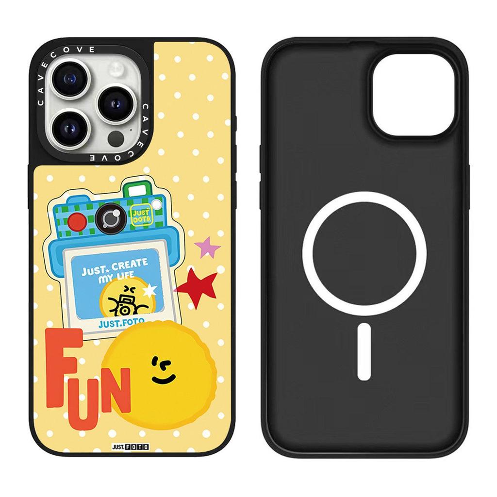 JUST FOTO Magnetic MagSafe Case for iPhone 17 Pro Max/16 Pro Max
