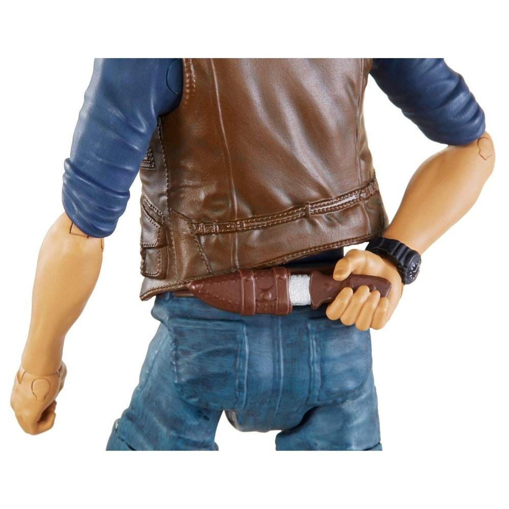Mattel Jurassic World Amber Collection Owen Grady 6-Inch Action Figure Kingdom of Fire Movie Dinosaur Collectible