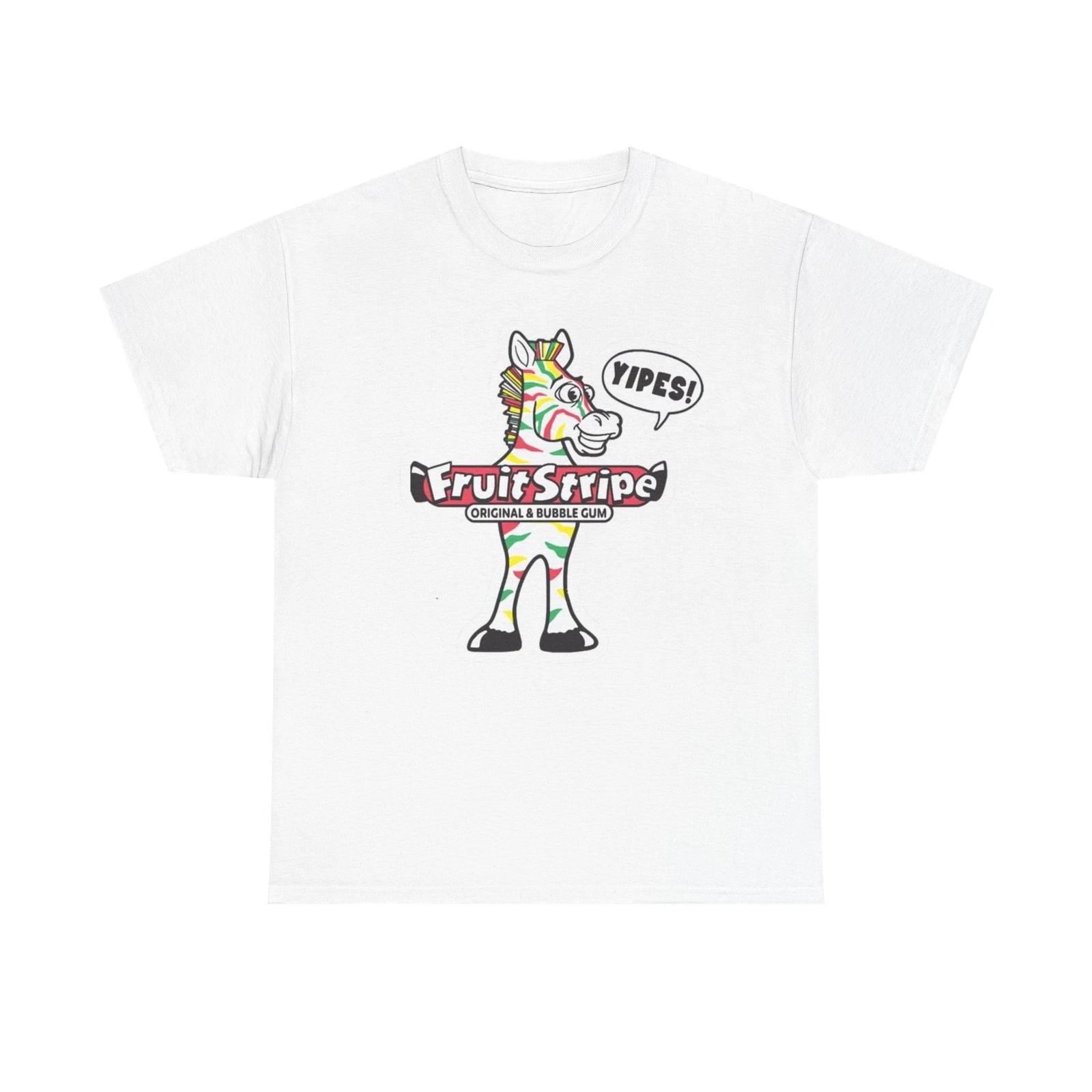 Men s and Women s T-shirts Fruit Stripe Gum Graphic L