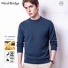 Mind Bridge Men's Cashmere Blend Crew Neck Sweater