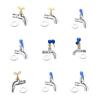 Lockable Faucet with Key, , Prevents Water Theft and Unauthorized Use, Outdoor Faucet Outdoor Water Tap for Home,