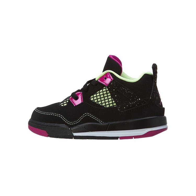 New Jordan 4 Retro Fuchsia Lime Black TD 705345-027