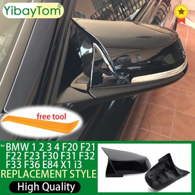 Для BMW 1 2 3 4 X Series крышка бокового зеркала заднего вида F20 F21 F22 F23 F30 F32 F36 X1 E84 F87 M2 узор из углеродного волокна