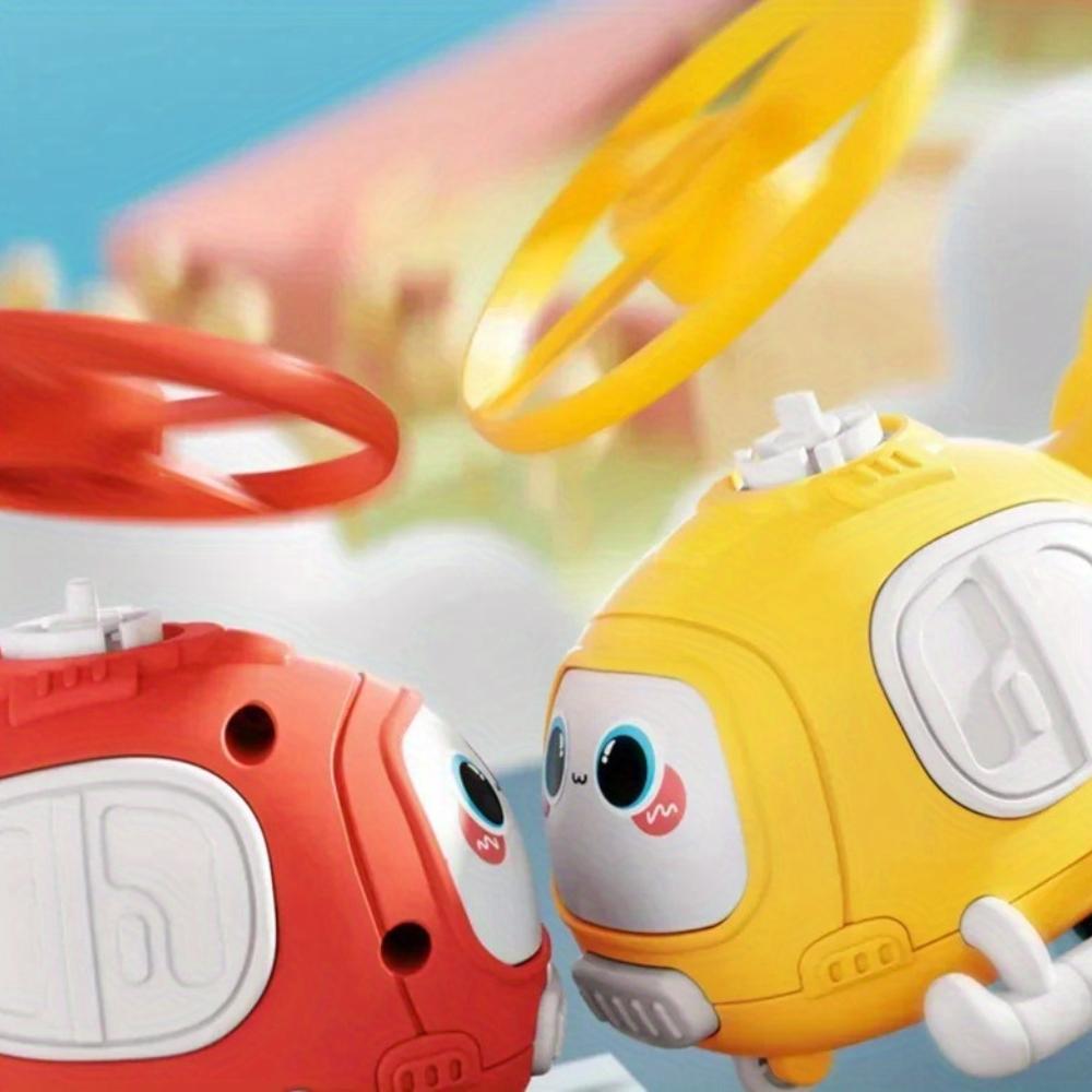 Airplane Boy 3 Year Airplane Bamboo Dragonfly Cartoon Helicopter UFO Toy Airplane Outdoor Game Child Gift