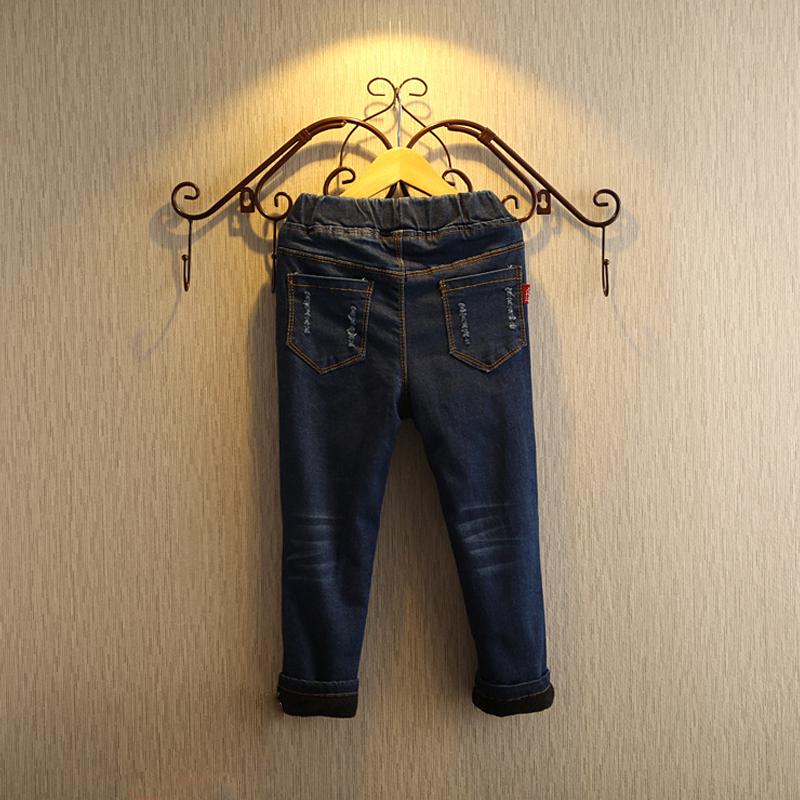 Buy Baby Girl Jeans Embroidered Kitten Cute Pattern Cat / Bunny Jeans