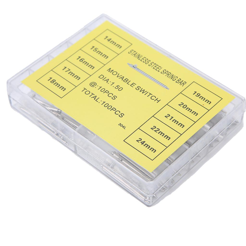 1.5mm   0.06in Thickness Quick Release Spring Bars Strap Link Pins Watch Repair Tool