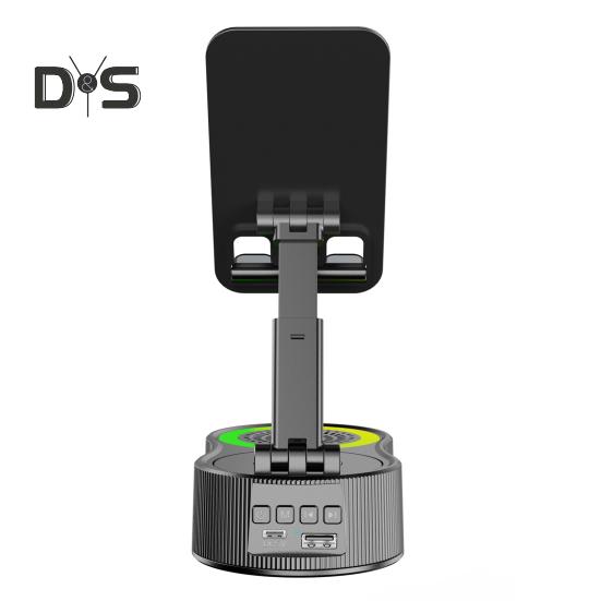 360 grad Drehbare Telefon Stehen mit Drahtlose Bluetooth-kompatibel Lautsprecher RGB Licht Höhe Einstellbar Handy Halter