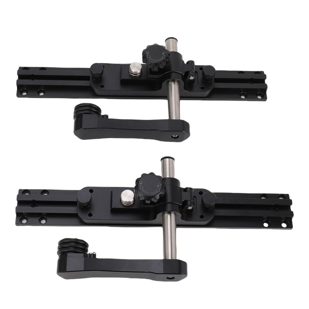 Table Saw Press Push Guide Aluminum Alloy Adjustable Roller Guide Table Saw Press Feeder for Woodworking Mechanical