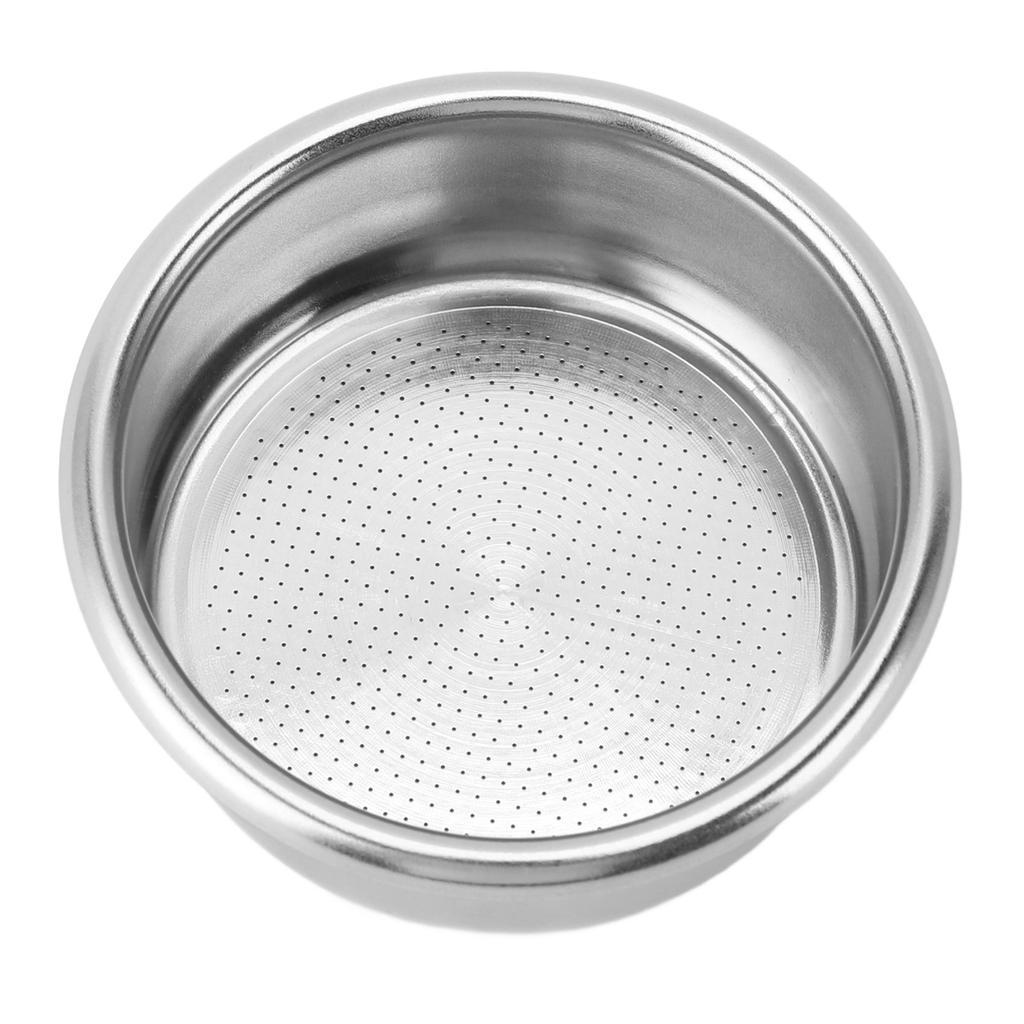 3pcs 54mm Portafilter Filter Basket 2 Cups Replacement Stainless Steel Coffee Filter for Coffee Mach