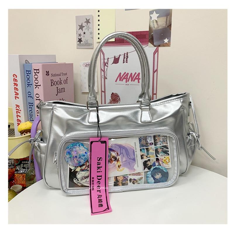 Large capacity commuter tote bag women's summer new versatile messenger multi-functional backpack