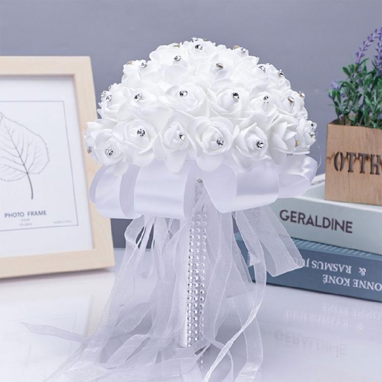 Artificial Flower Bouquet Simulation PE Foam Wedding Flower Arrangement Decor