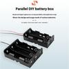 Durability ABS 18650 Battery Holder Charging Station Featuring Spring Contact & Fireproof Design For Safe Operation