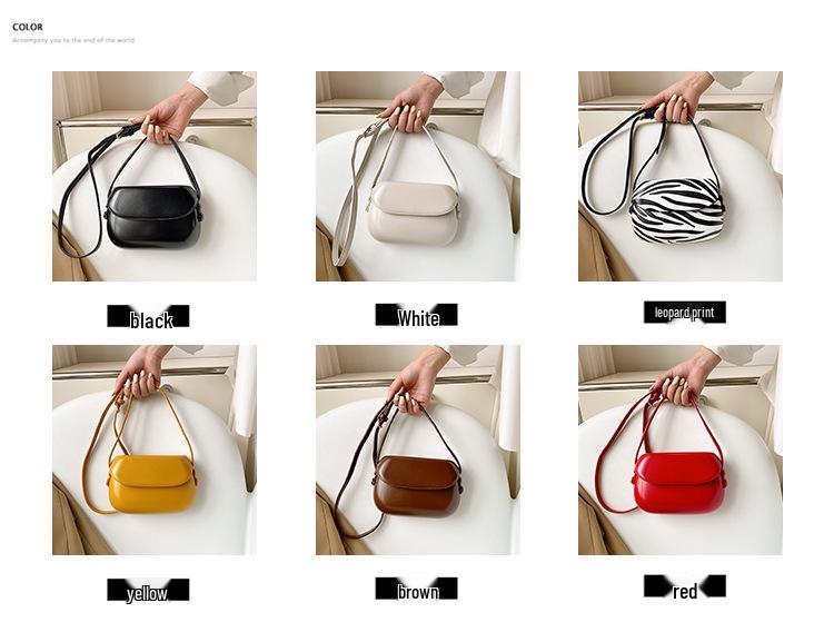 Korean Retro Saddle Bag 2022: Summer Single Shoulder & Crossbody Bag, Fashionable & Versatile Ladies Mobile Phone Accessory