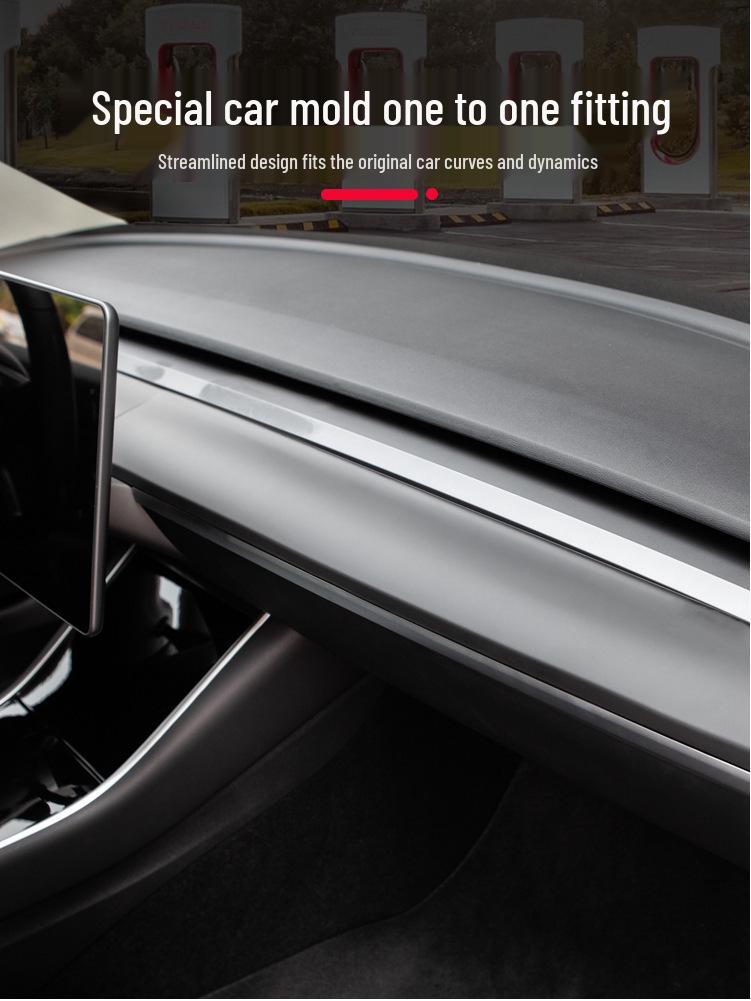 Tesla Model 3/Y Interior Kit: Upgrade Center Console, Dashboard Strip, and Door Trim