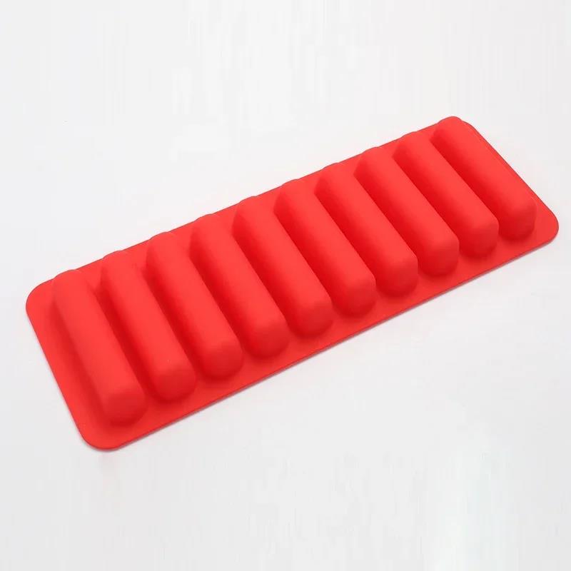 1PC Summer Artifact Silicone Ice Cube Tray Mold Fits for Water Bottle Ice Cream Markers Tools 6
