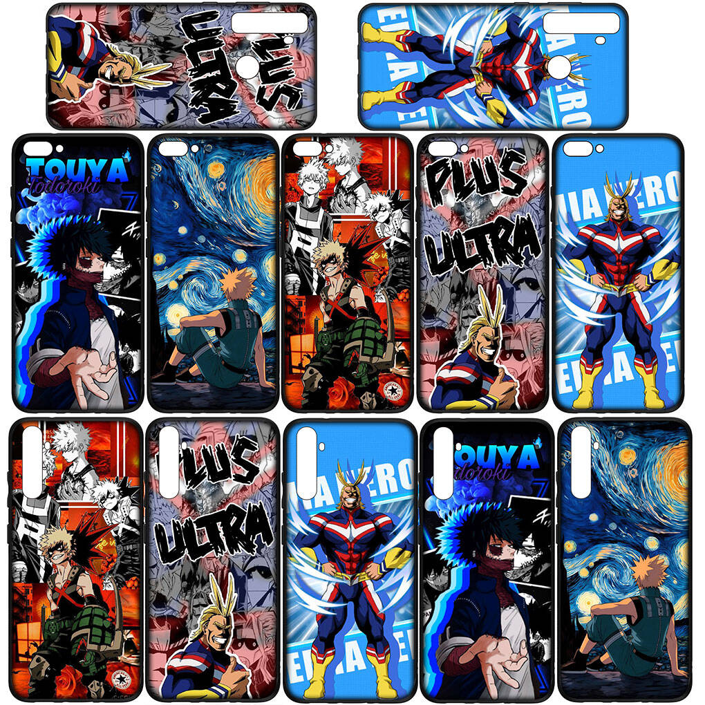 for iPhone 17 16 15 Xiaomi Poco F7 F8 X7 X6 C85 C75 C71 M8 Redmi Note 14 13 12 11 Pro Max 14C 13C 15C A3 A4 Phone Case Lovely My Hero Academia Cover