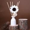 1PC Sunflower Diffusion Aromatherapy Perfume Ornament Home Ceramic Decoration Fragrance Gift Aroma Stick