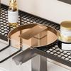Vertical Sink Organizer Rack for Kitchen Faucet No Mounted Shower Shelf Storage Countertop Stand for Bathroom Accessories