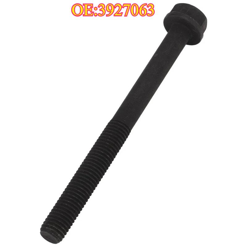 High quality New For 10PCS 3927063 Geschikt motor ISDe6.7 6D107QSB6.7 cilinderkop bout 3927063 10PCS