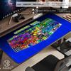 E-sportovní Cool podložka pod myš Geometry Dash Herní podložka na stůl Koberec na notebook PC skříň Velká 900x400mm Příslušenství Počítač XXL XAXC