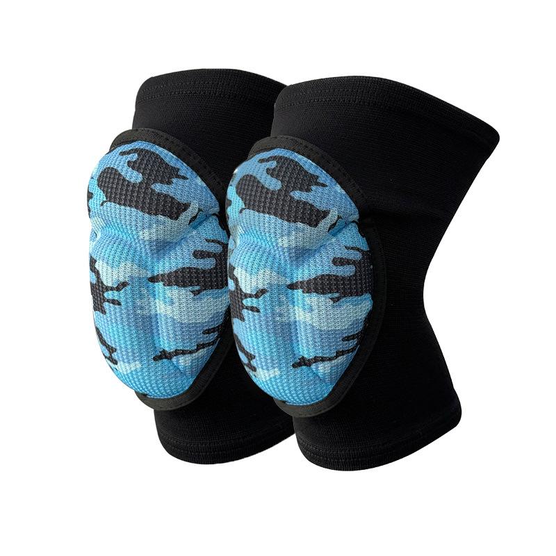 

Camouflage Sponge Knee Pads Anti-collision Worship Buddha Knee Pads Thickened Sponge Leg Pads Gardening Kneeling Shock Absorption average size, one pair.