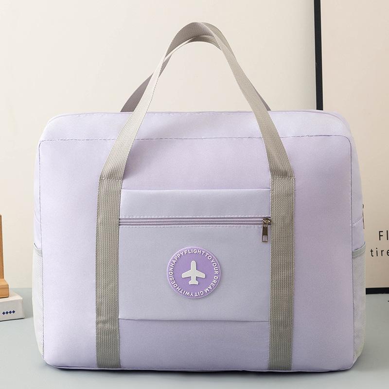 Large Capacity Foldable Travel Bag, Waterproof Portable Handheld Luggage Bag, Storage Bag
