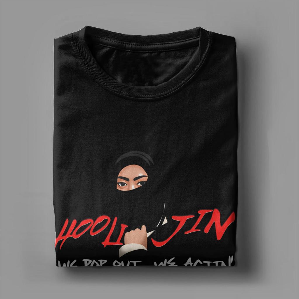 Unisex TShirt Hooligan Concert Creative Cotton Tee Shirt Short Sleeve T Shirts Crewneck Clothes Gift Idea