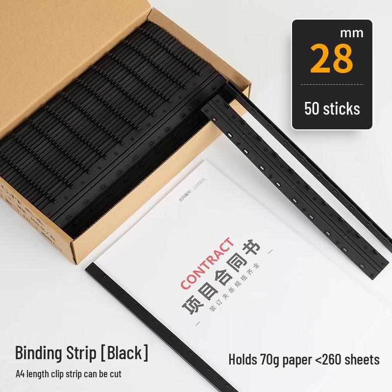 

Zhuchuang Jingpin 10-Hole Plastic Binding Strips