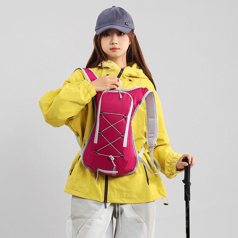 Schoolbag Outdoor Lightweight Backpack Couple Cycling Hiking Portable Sports Bag Anti-splashing Breathable Hiking Bag