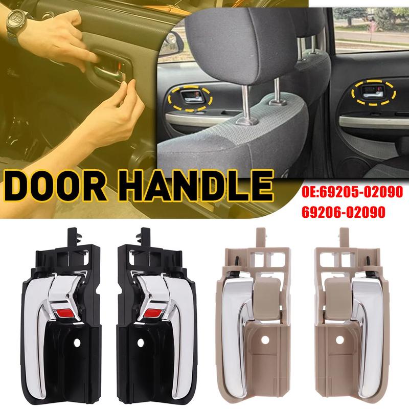 For Toyota Corolla 2003 2004 2005 2006 2007 2008 2009 Chrome Left Right Car Interior ide Door Handle 69205-02090 69206-02090