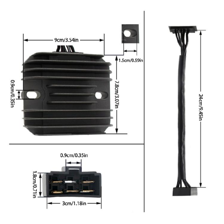 Voltage Regulator Rectifier Accurate Ignition Increase Power for GSXR600 32800-33E10 32800-33E20 Motorcycle Accessories