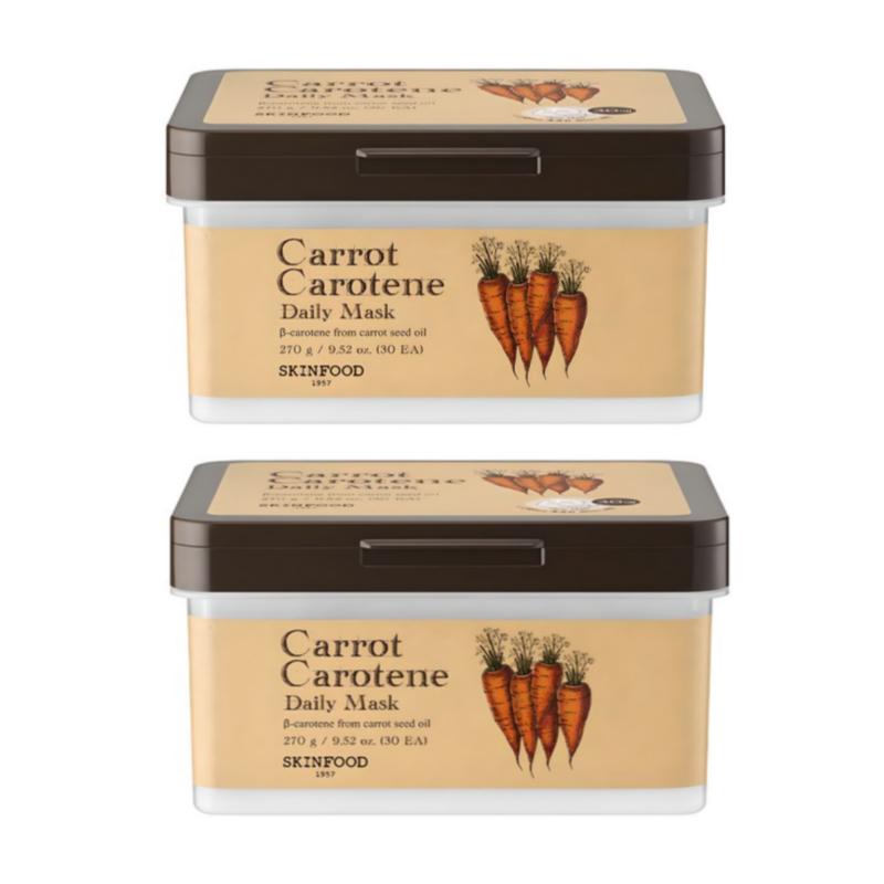 Skinfood Carrot Carotene Daily Mask – 30 Sheets