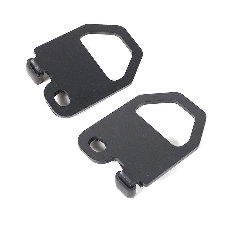 

For Ford Ranger -2024 Carbon Steel Black Truck Tailgate Trunk Luggage Anchor Cleat Hook Fastner Clip Car Accessories чорний