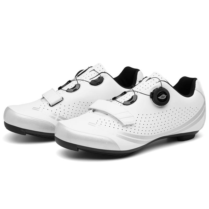 Nuevas Zapatillas de Ciclismo para Exteriores para Hombre y Mujer Zapatillas de Ciclismo Zapatillas de Ciclismo Hebilla Giratoria Bloqueo de Montaña Bloqueo de Carretera Desbloqueado