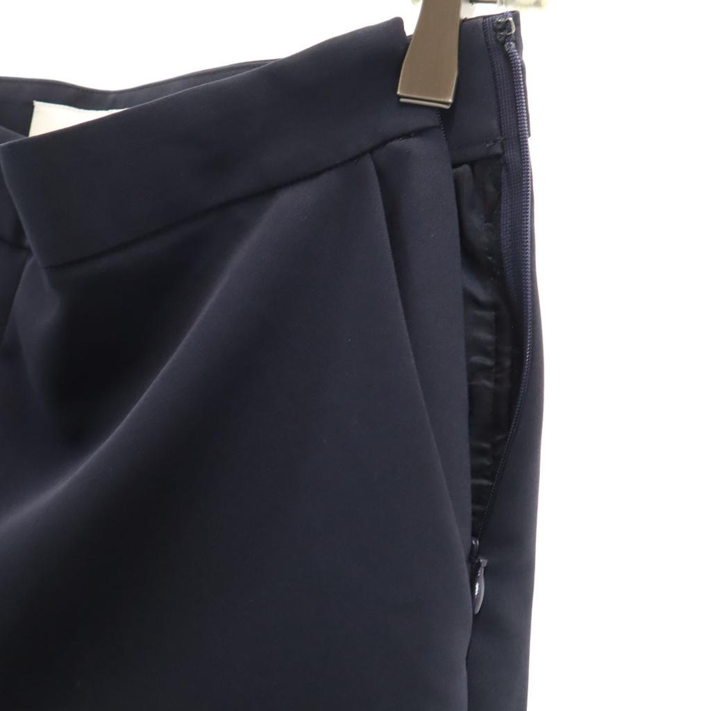 Unused ANAYI Made In Japan Tapered Pants 38 Navy Women Used