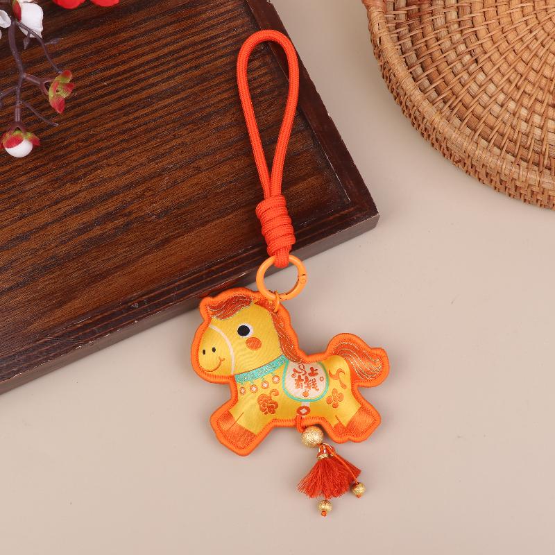 1pc 2026 Year Of The Horse Wall Hanging Ornament Chinese New Year Lucky Decoration Accessories Housewarming Small Pendant Gifts
