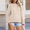 Women's Loose  Winter Knitted Fashion Casual Pullover Sweater