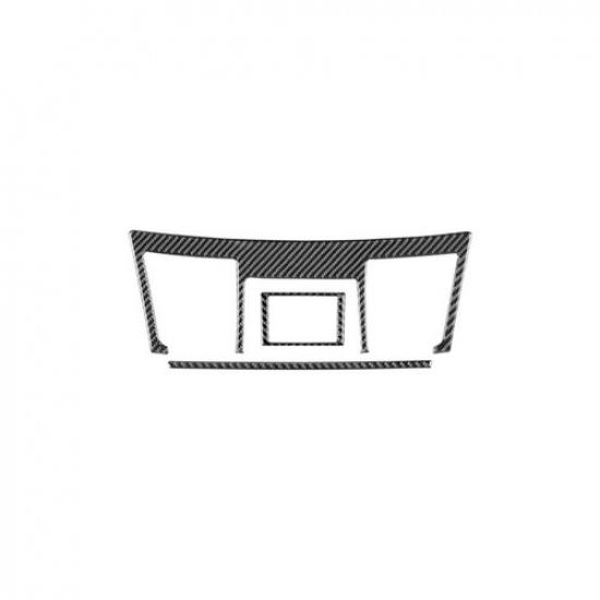 For Toyota Highlander Carbon Fiber Interior Center Air Vent Outlet Cover Trim