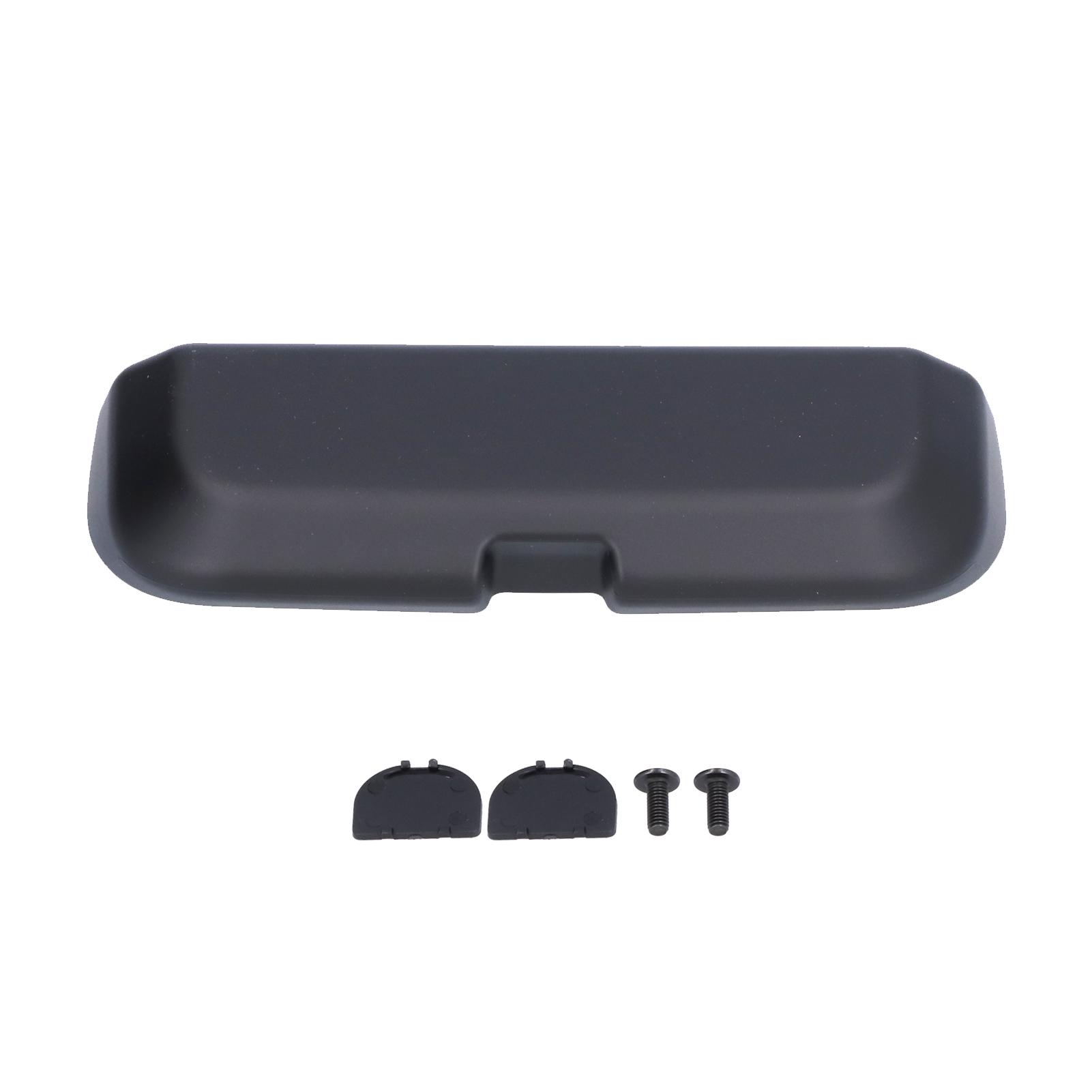 Sunglasses Holder Car Glasses Case Storage Box Overhead Grab Handle Mounted Fit for Macan 2014‑2019 Black